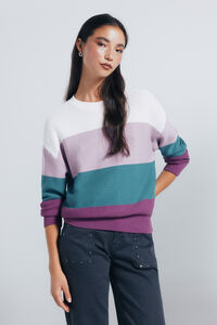 Springfield Jersey de algodão com blocos de cores