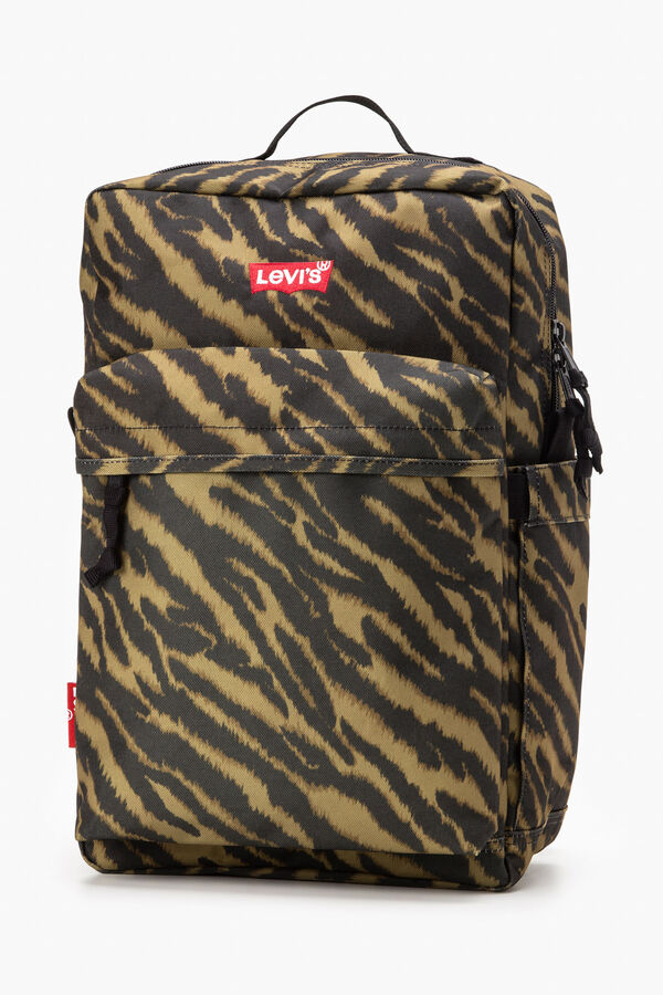 Levi's Mochila L-Pack Standard Issue animal print marr&oacute;n