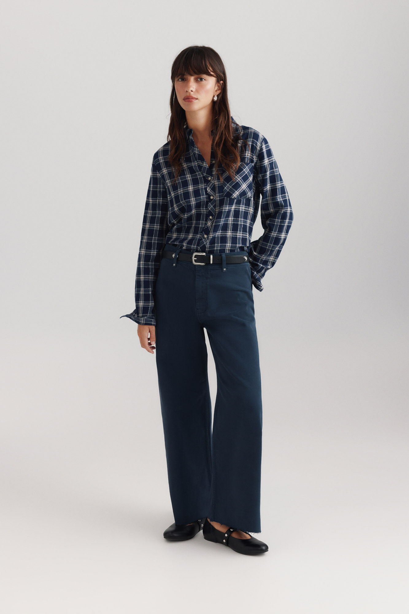 Springfield Jeans sailor cintura alta cor