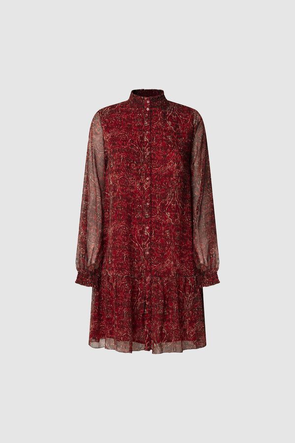 Pepe Jeans Vestido curto com estampa paisley estampado