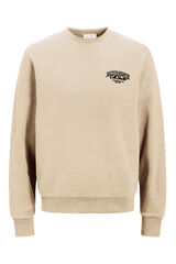 Jack & Jones Sweatshirt básico com logo branco