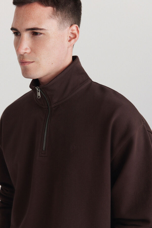 Springfield Sweatshirt gola camionista cru