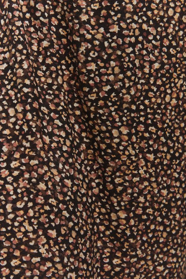 Systemaction Saia estampada com el&aacute;stico cru