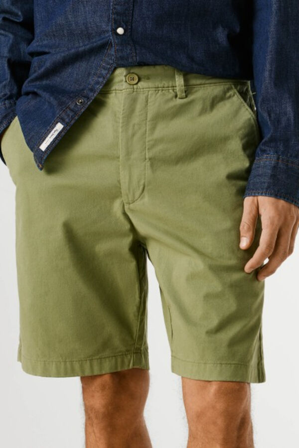 Pepe Jeans Cal&ccedil;&otilde;es chino Caqui escuro
