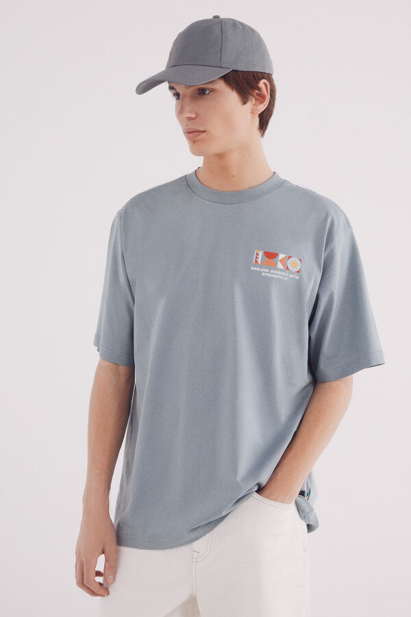 Springfield Camiseta Our Way azul