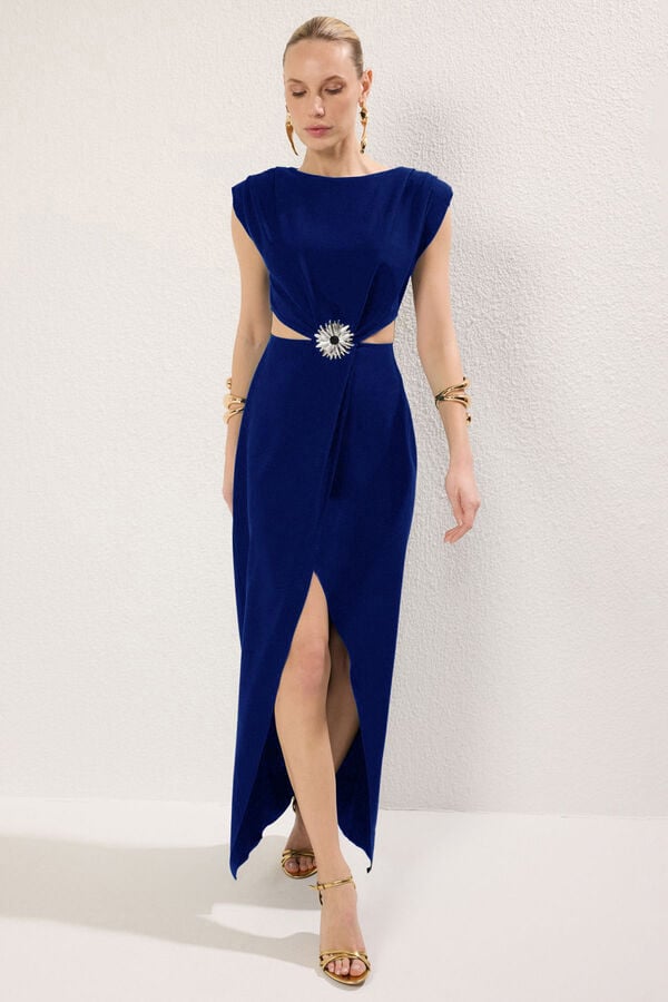 Trendyol Vestido longo azul