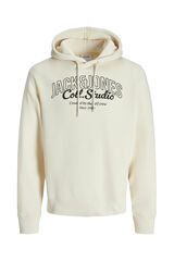 Jack & Jones PLUS Moletom Plus Sweatshirt regular fit branco