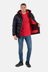 Izas Water-repellent fiberfill jacket black