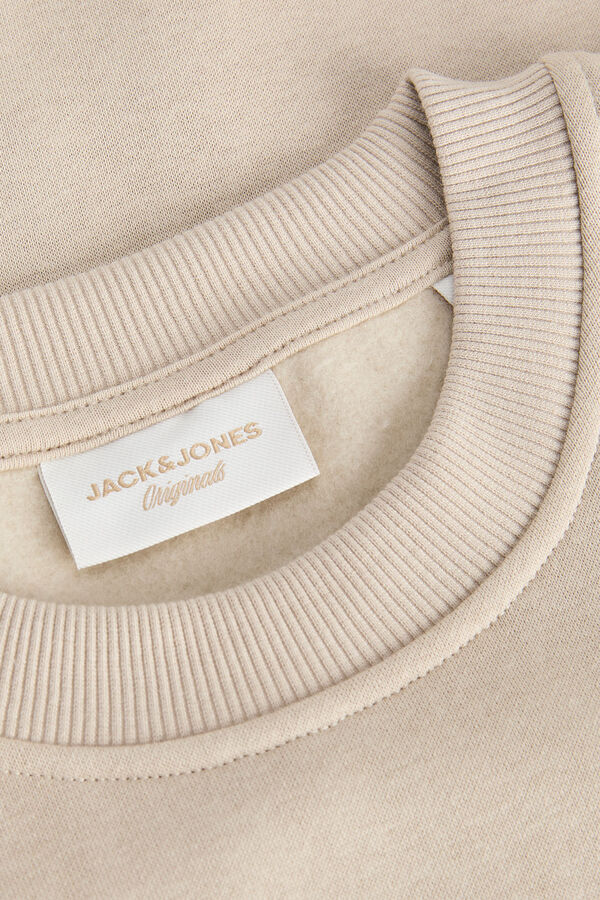 Jack & Jones Sweatshirt gola redonda cinzento
