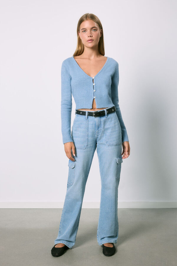 High Spirits Jeans Straight 0014 azul