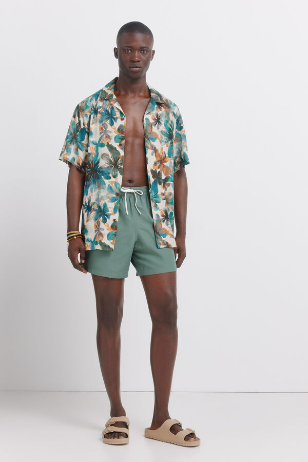 Springfield Ba&ntilde;ador liso verde