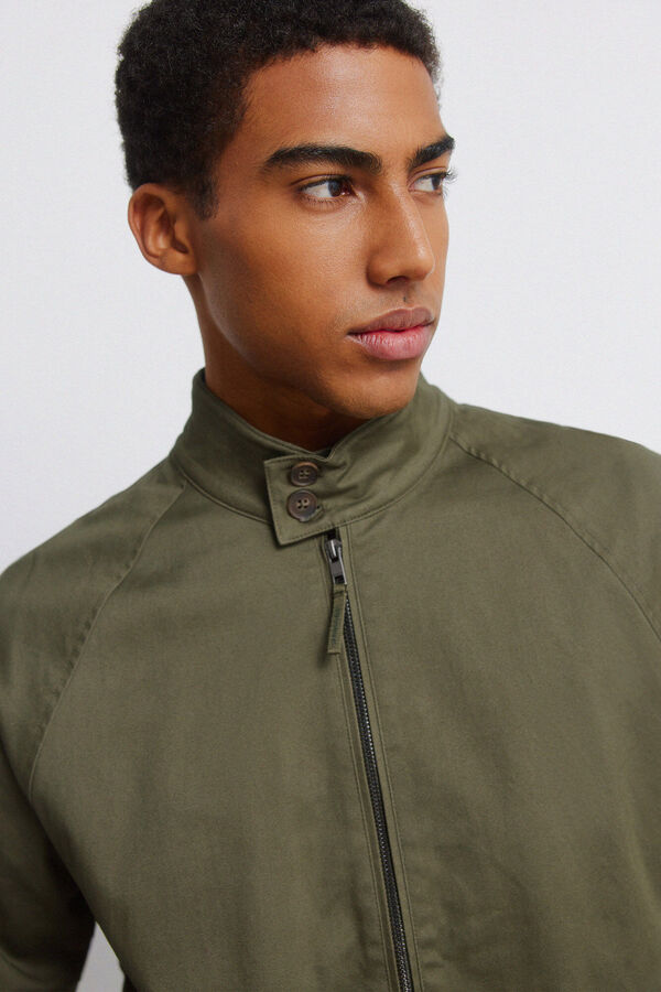 Springfield Blus&atilde;o em algod&atilde;o estampado