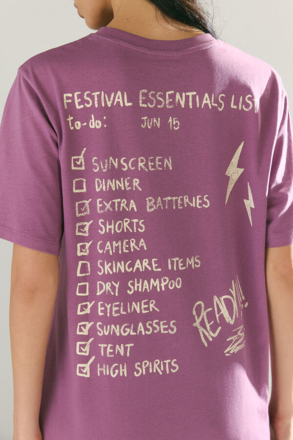 High Spirits Camisa Rebel rosa