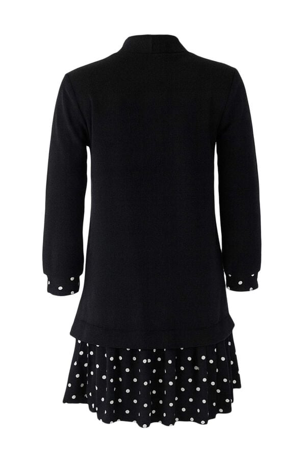 Trendyol Vestido mini de malha preto