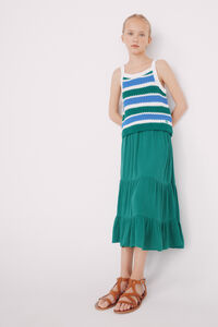 Springfield Kids saia midi para menina