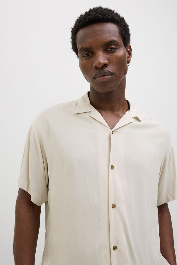 Jack & Jones Camisa relaxed fit cinzento