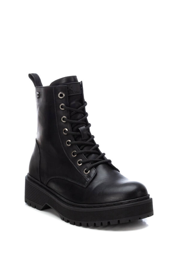 XTI Bota de amarrar preto