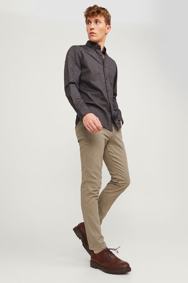Jack & Jones Cal&ccedil;as chino slim fit bege
