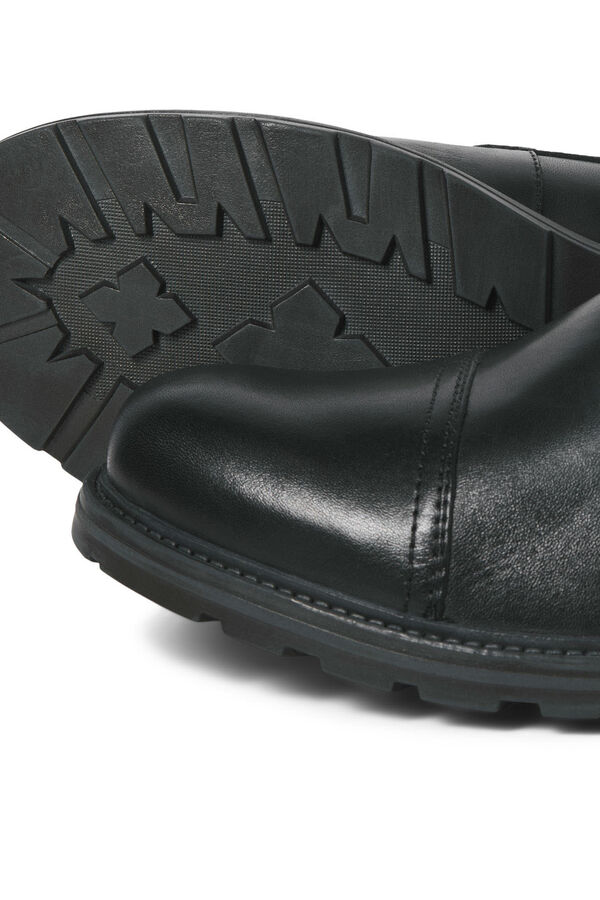 Jack & Jones High leather boots black