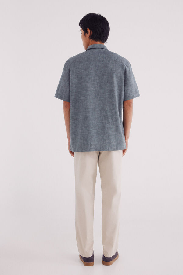 Springfield Pantalón chino ligero slim fit beige