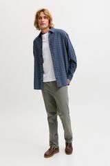 Jack & Jones Cal&ccedil;as chino regular cinzento