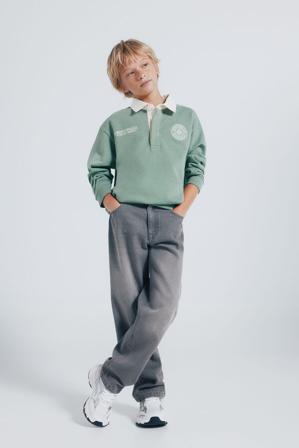 Springfield Kids Sweatshirt infantil verde