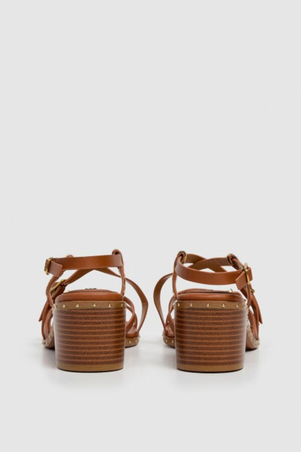 Pepe Jeans Sand&aacute;lias de tiras com fivela cru