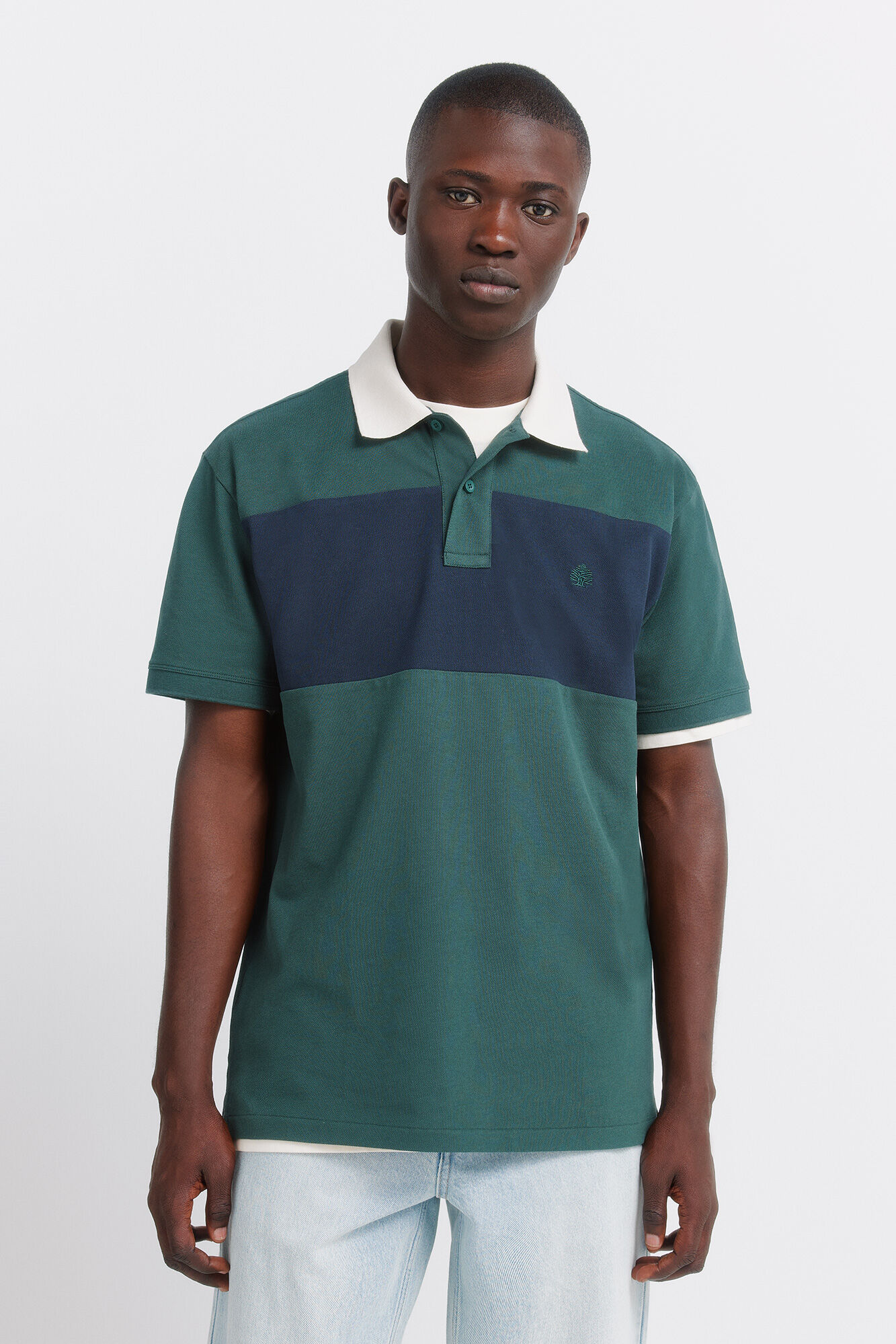 Springfield Polo piqu&eacute; corte posicional regular fit