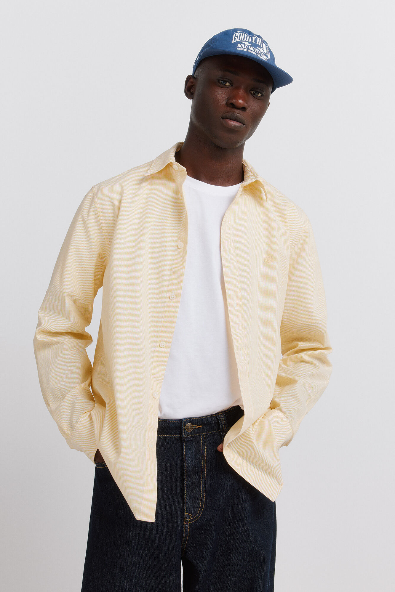 Springfield Camisa leve micro riscas