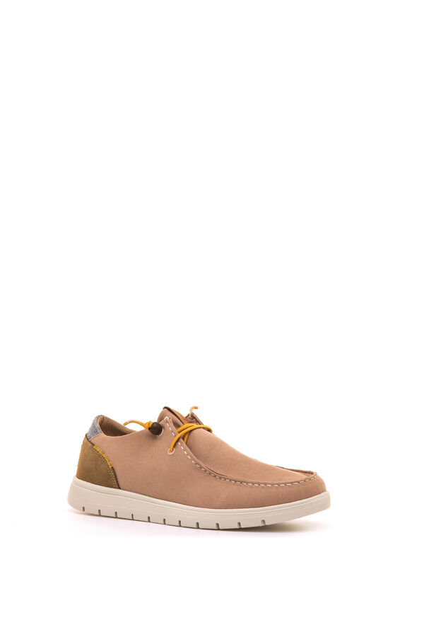 MTNG Sapatos mocassim bege