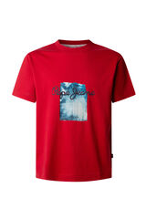 Pepe Jeans Camiseta Manga Curta Prush vermelho