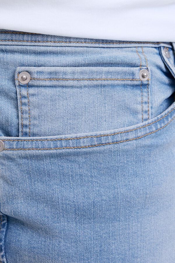 Jack & Jones PLUS Jeans slim cinco bolsos azul