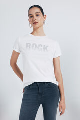Springfield Camiseta "Rock" estampado