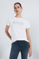 Springfield Camiseta "Rock" estampado
