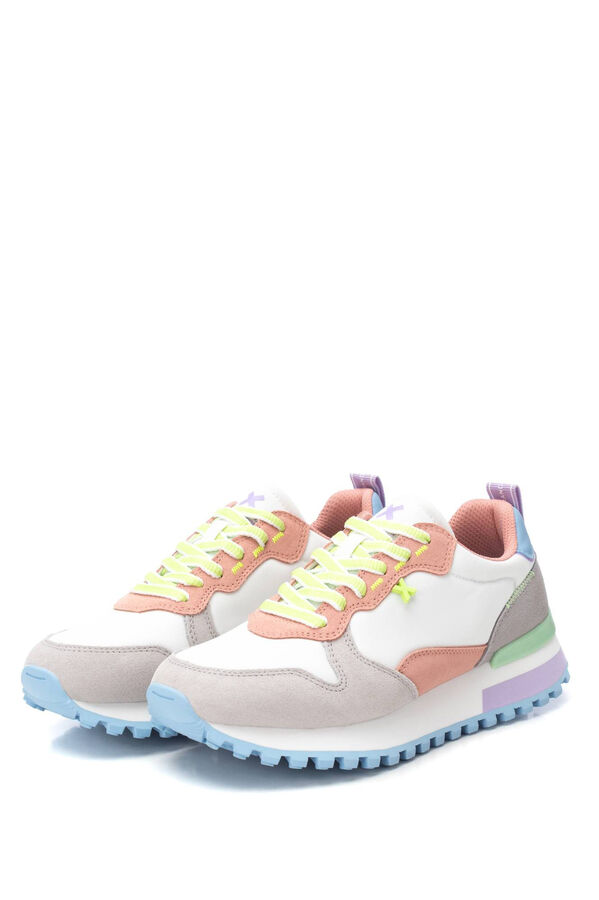 XTI sapatilha/chinelo feminino têxtil  branco