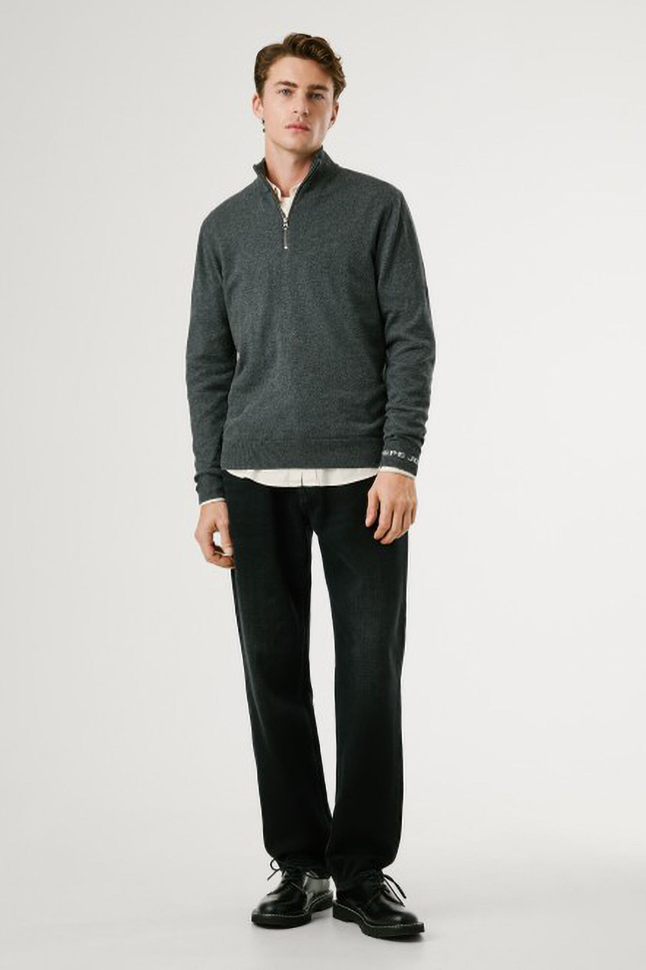 Pepe Jeans Camisola com fecho-&eacute;clair Andre