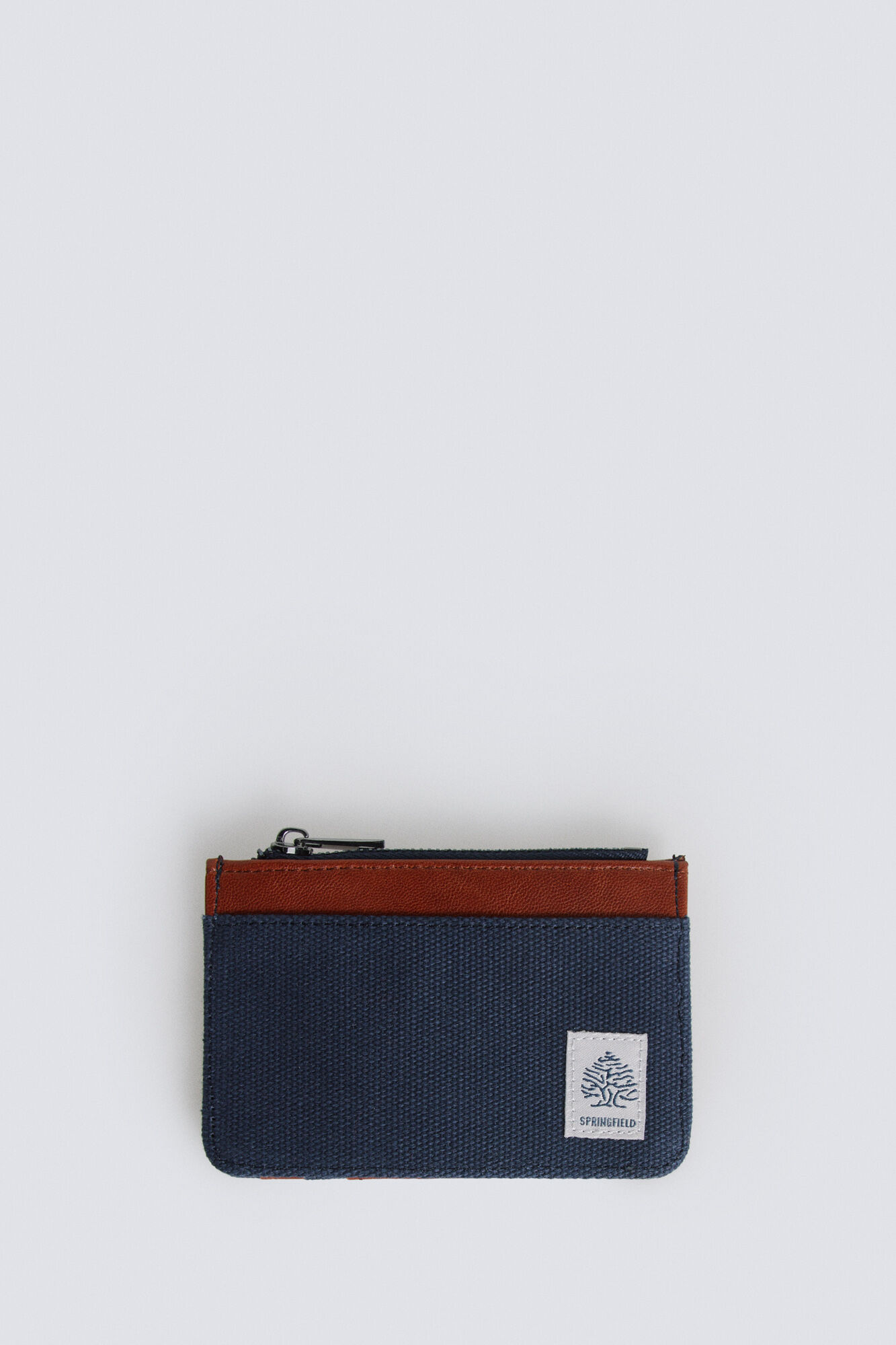 Springfield Monedero canvas y efecto piel