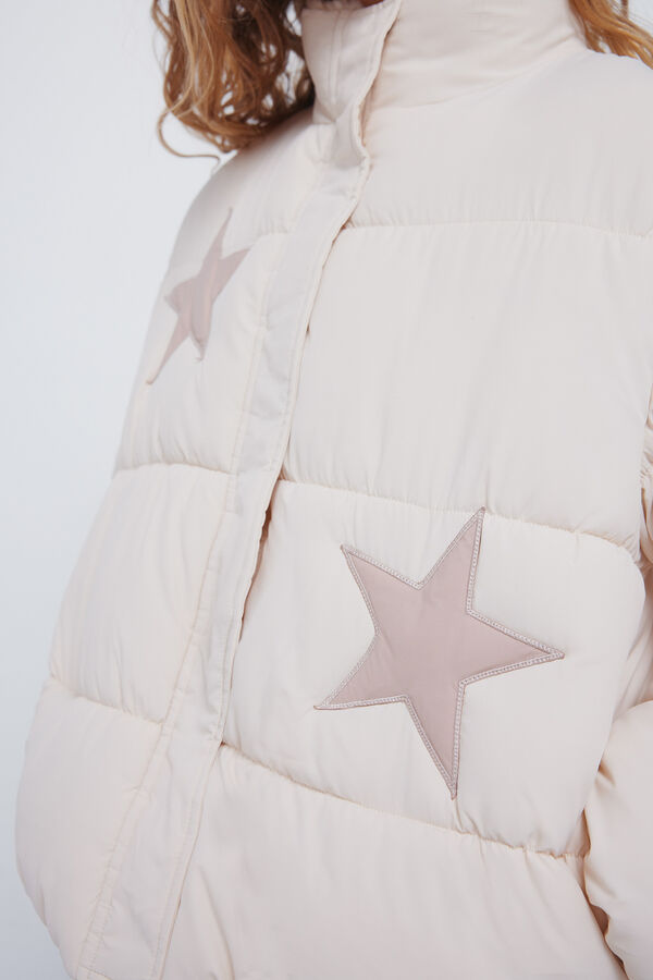 Springfield Kids Chaqueta acolchada estrellas niña estampado