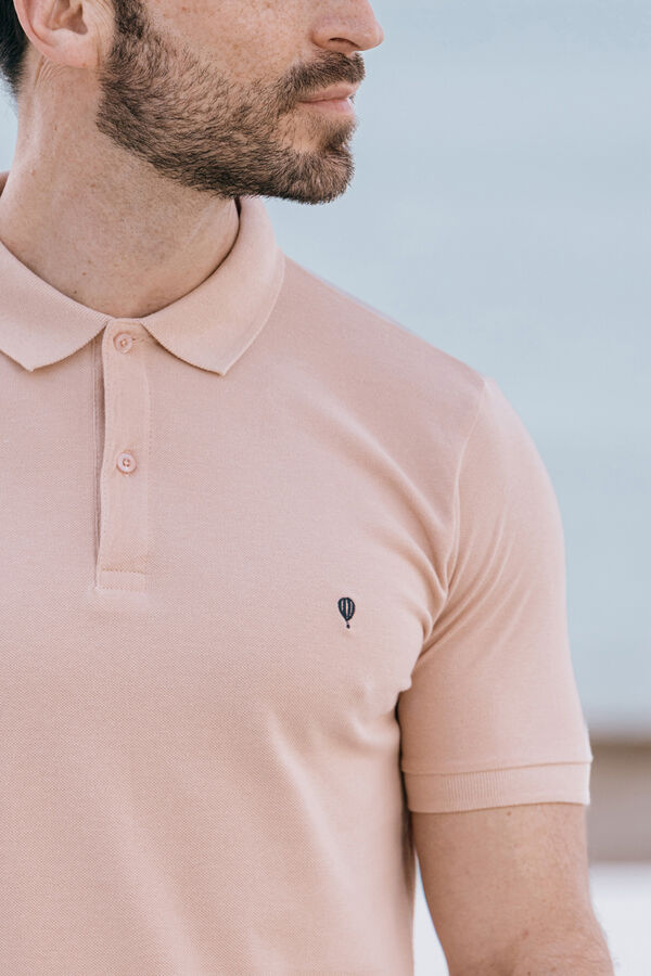 Celopman Polo Básico rosa