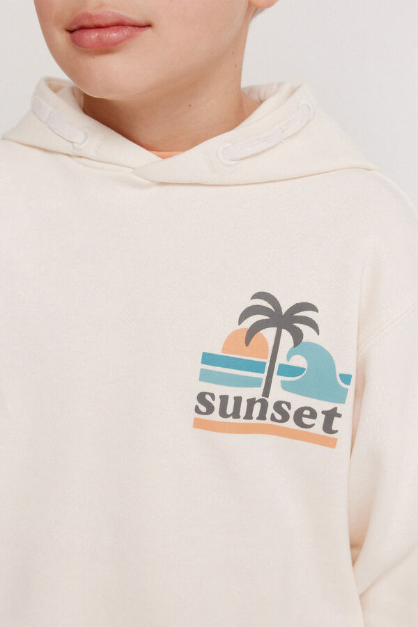 Springfield Kids Sweatshirt sunset para menino branco