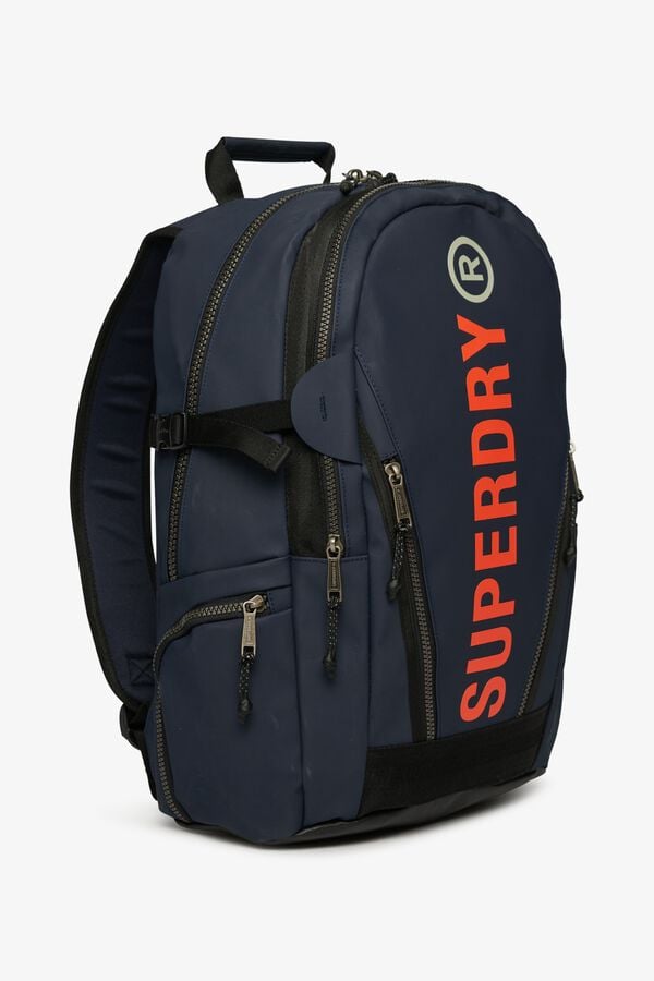 Superdry Mochila acolchoada azul