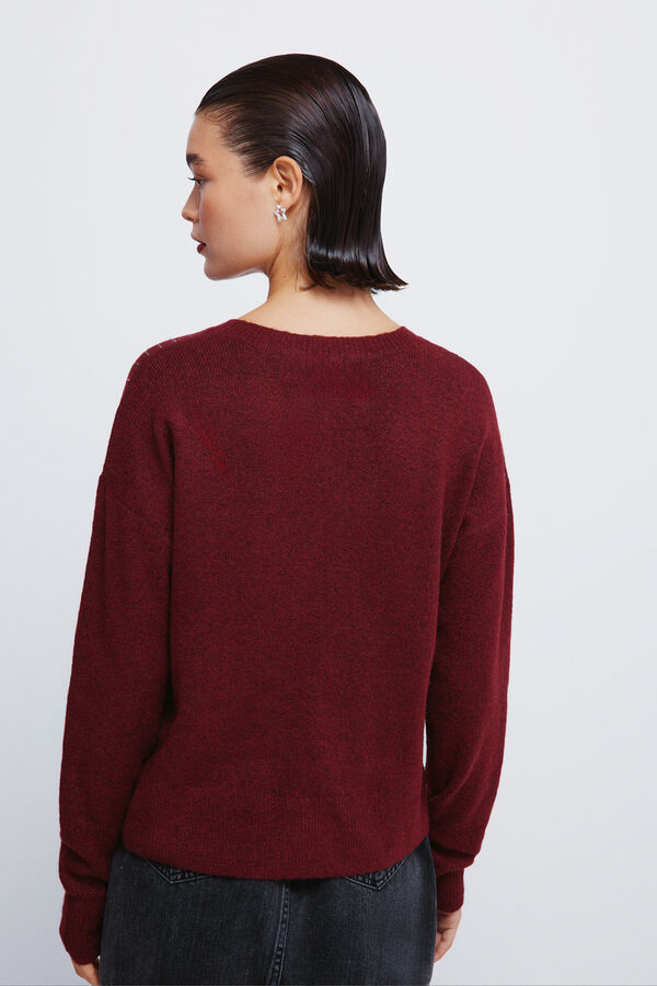 Springfield Camisola de cristal fantasia vermelho