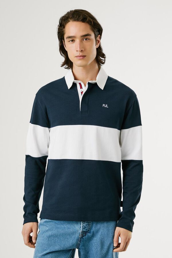 Pepe Jeans Polo de Rugby Regular Fit azul
