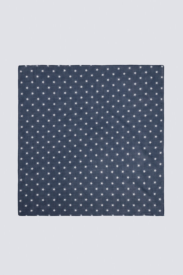 Springfield Lenço bandana estrela azul