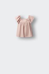 Springfield Kids Blusa de manga curta com flores para menina rosa