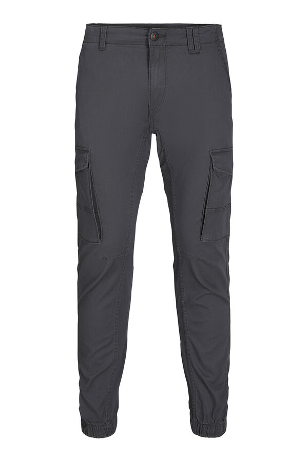 Jack & Jones cal&ccedil;as cargo justas preto