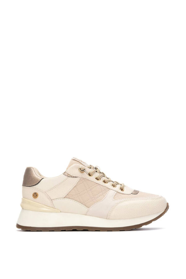 XTI Zapato Sra Textil beige