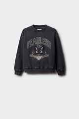 Springfield Kids Sweatshirt "Brilhante" para meninas cinzento