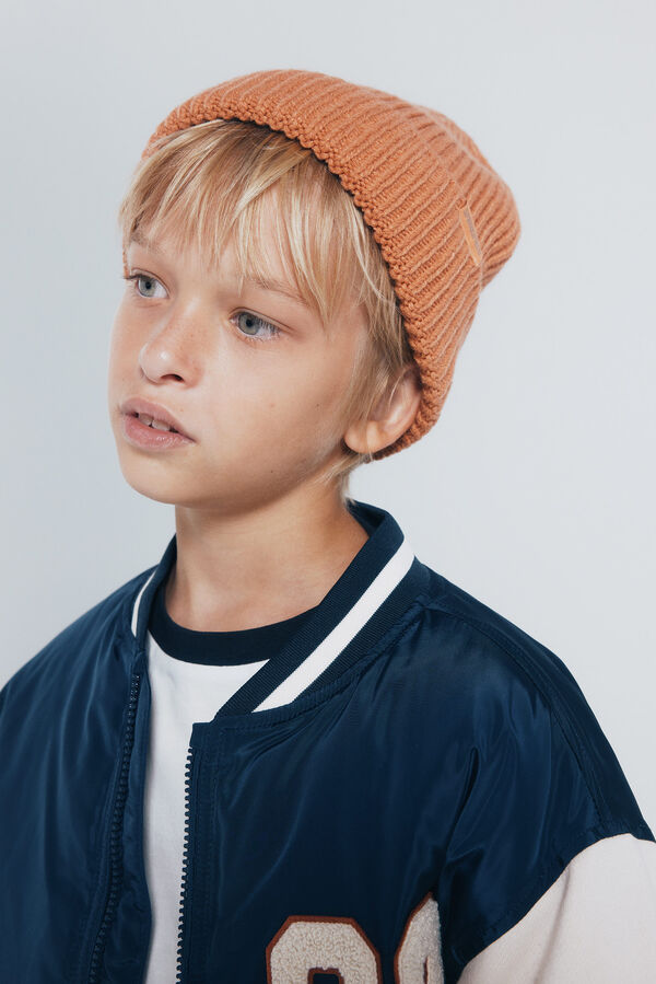 Springfield Kids boné de malha vermelho