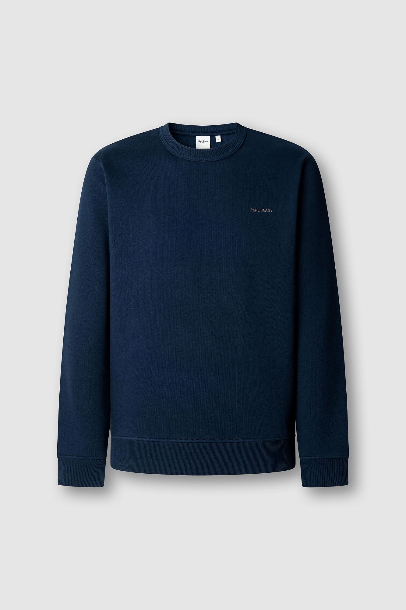 Pepe Jeans Sweatshirt com logo gola redonda